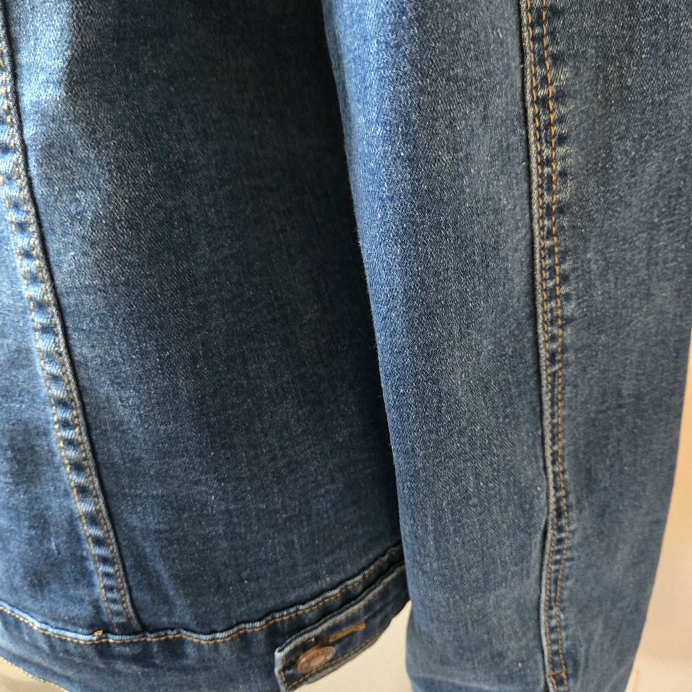 Rina Rossi Blue Jean Jacket New With Tags - Picture 9 of 12